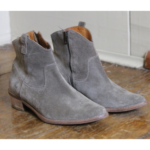Madewell Suede Ankle Boot - Picture 1 of 4